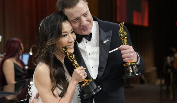 Brendan Fraser y Michelle Yeoh, los grandes ganadores de la gala de los Oscars 2023.